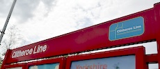 Clitheroe line logo sign