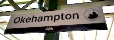 Dartmoor line logo sign