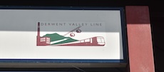 Derwent Valley line logo sign