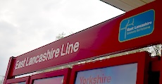 East Lancashire line logo sign