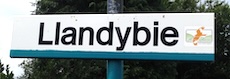 Heart of Wales line logo sign