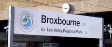 New River line logo sign