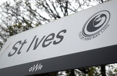 St Ives Bay line logo sign