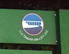 Tamar Valley line logo sign