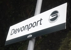 Tamar Valley line logo sign