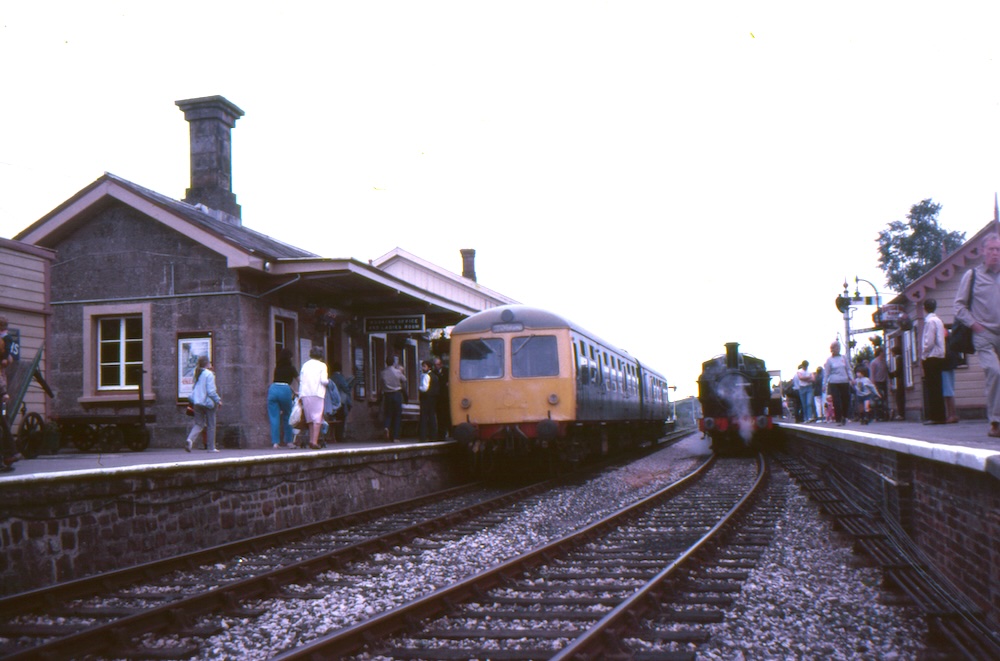 DMU at heritage station