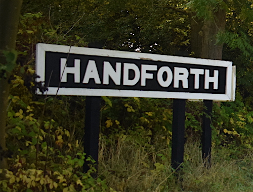 Handforth running in board