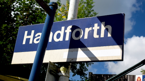 Handforth unbranded sign