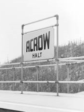 Acrow station sign