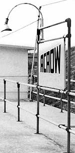 Acrow station sign