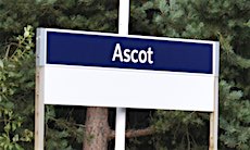 Ascot station sign