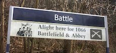 Battle station sign