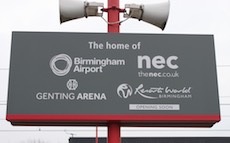 Birmingham International station sign