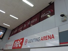 Birmingham International station sign