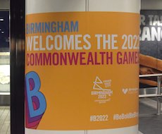 Birmingham New Street station sign