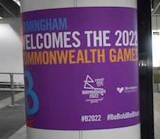 Birmingham New Street station sign