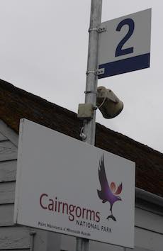 Blair Atholl station sign