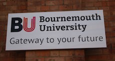 Bournemouth station sign