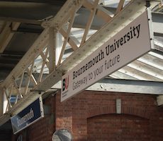 Bournemouth station sign