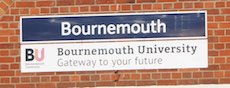 Bournemouth station sign