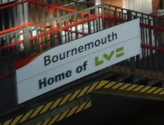 Bournemouth station sign