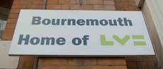 Bournemouth station sign