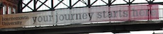 Bournemouth station sign