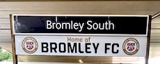 Bromley South station sign