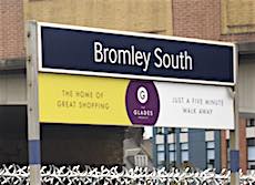 Bromley South station sign