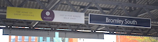 Bromley South station sign