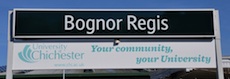 Bognor Regis station sign