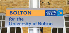 Bolton station sign