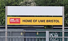 Bristol Parkway station sign