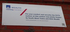 Basingstoke station sign