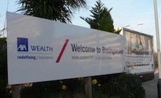 Basingstoke station sign