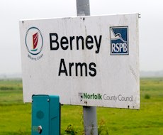 Berney Arms station sign