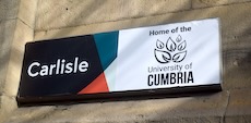 Carlisle station sign