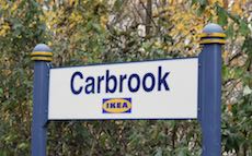 Carbrook station sign