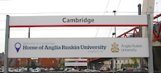 Cambridge station sign