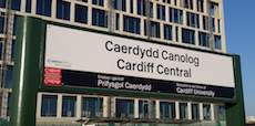 Cardiff Central station sign