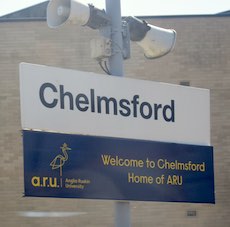 Chelmsford station sign