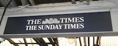 Cheltenham station sign