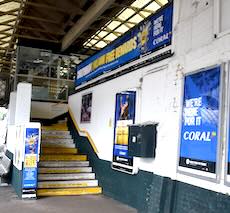 Cheltenham station sign