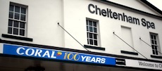 Cheltenham station sign