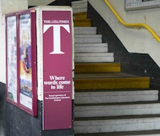 Cheltenham station sign