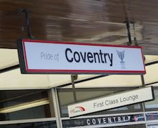 Coventry station sign