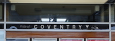 Coventry station sign