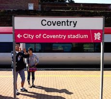 Coventry station sign