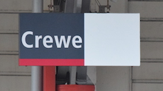 Crewe station sign