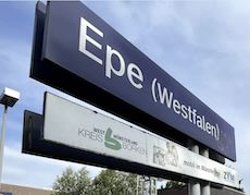 Epe station sign